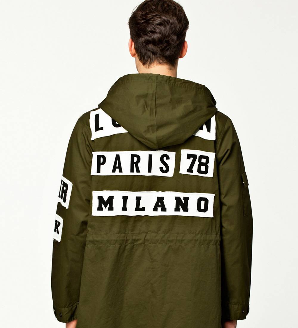 Olive Green Jacket - Görsel 2